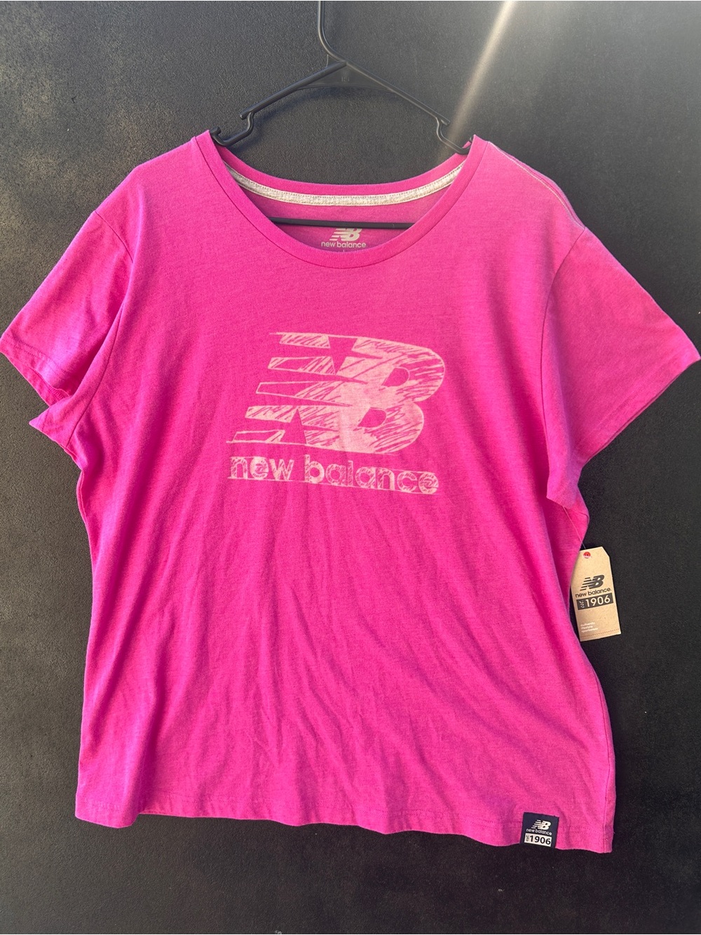 New Balance Pink tee new with tags women’s 2XL #500